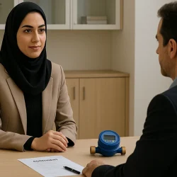 کاهش مصرف آب با کنتور هوشمند
